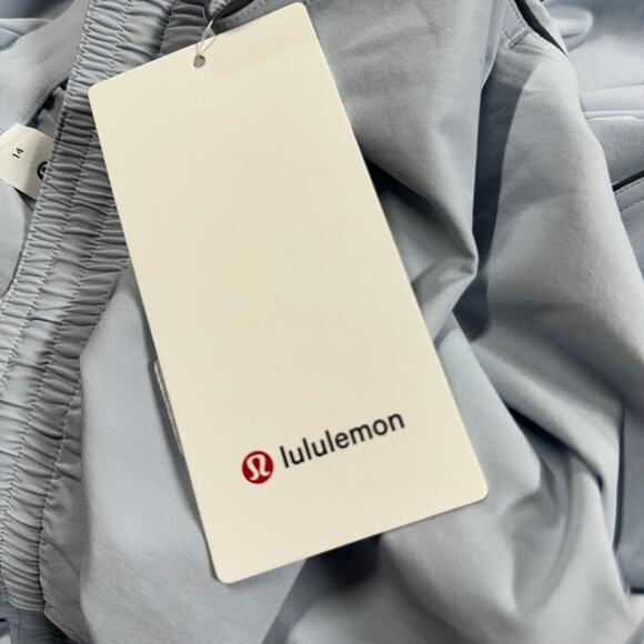 Lululemon Court Rival Wide-Leg Track Pant Regular Starch Blue/Grey Size 14 NWT - Picture 9 of 12